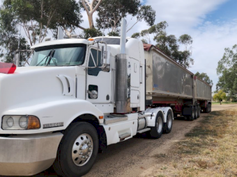 1998 Byrne Aluminum TOA B Double Tipper Trailers