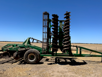 ** Price reduced** 9m K-Line Multiflex Speedtiller
