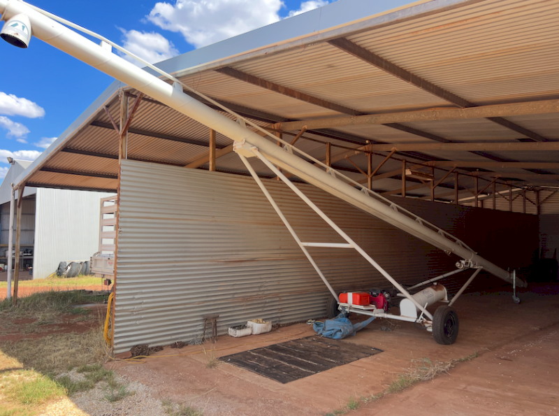 National Engineering 45ft x 9" Auger