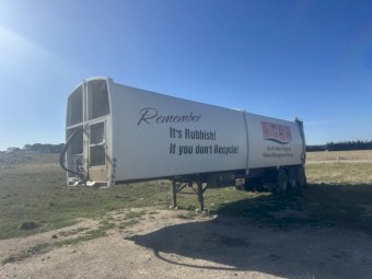 Vawdrey Waste DIsposal Compactor Trailer