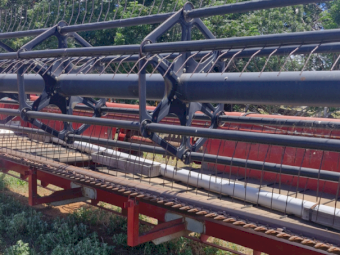 2000 Case IH 1052 Draper Header Front