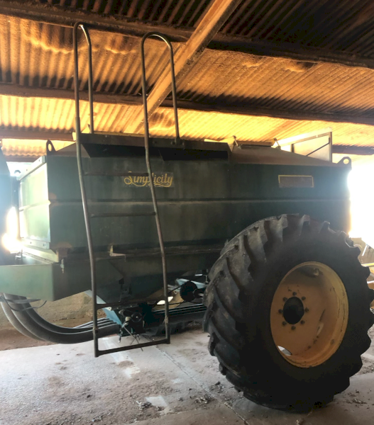34ft Janke Bar with Simplicity 5700 L Cart