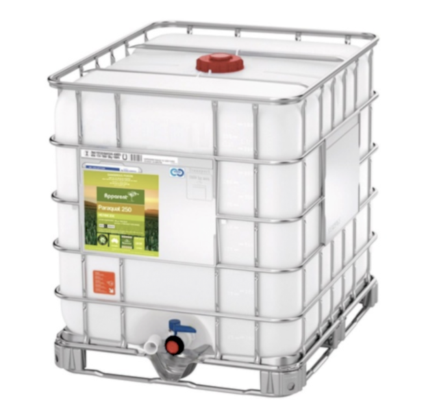 Paraquat 250 IBC's 1000L