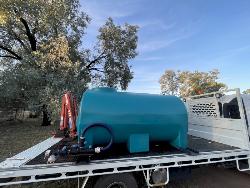 6000L Rapid Aqua-V Spray Water Cartage Tank