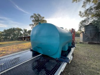 6000L Rapid Aqua-V Spray Water Cartage Tank