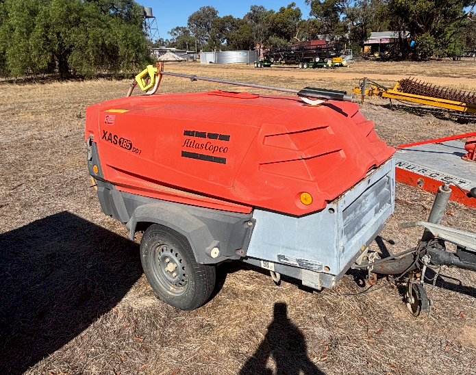 2010 Atlas Copco XAS 185 CFM Air Compressor