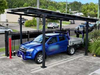 Vela Solar Carport Modular Design (Single)