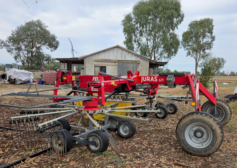 Fella Juras 671 Hay Rake