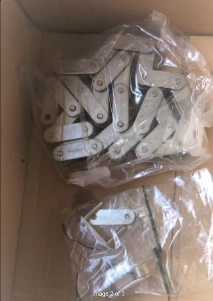 New Set of Feed Chains with Cleats to suit Pearce's Offsider Round Bale Feeder