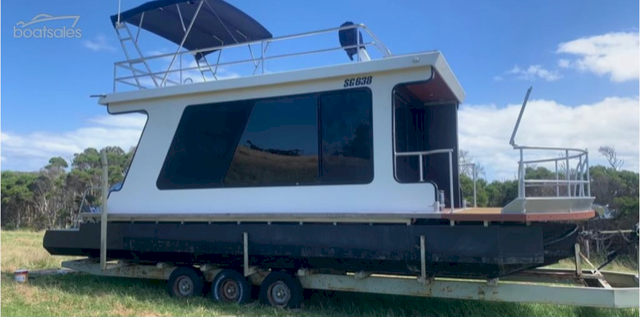 Clever Designed Custom Built House Boat