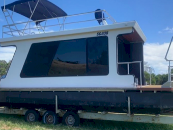 Clever Designed Custom Built House Boat