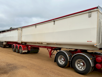 2011 Moore B Double Tipper Trailers