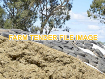 1000mt Oaten Fine Chop Pit Silage