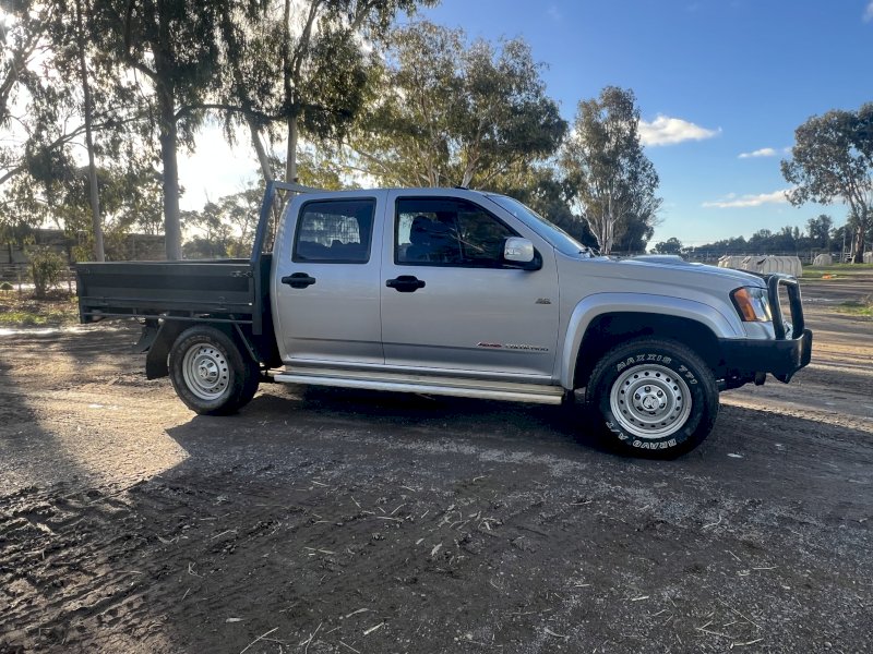 2010 Holden Colorado 4x4 Tray back ute
