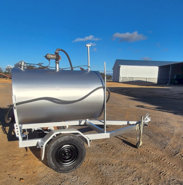 Custom Made 1000L Diesel Fuel Trailer