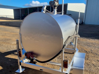 Custom Made 1000L Diesel Fuel Trailer