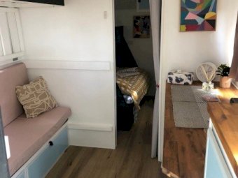 Renovated caravan