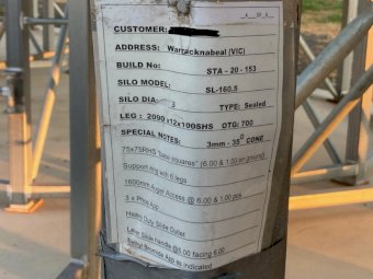 2021 Nelson SL 160 Silo x 1