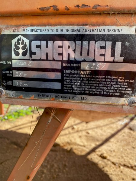 Sherwell 28MT Field Bin
