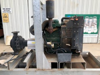 Lister Petter Diesel Motor And Centrifugal Pump