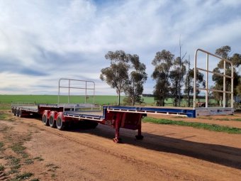 2002 Vawdrey B Double Drop Deck Trailers