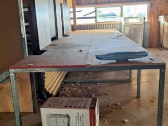 3 Stand Shearing Module including Left Hander