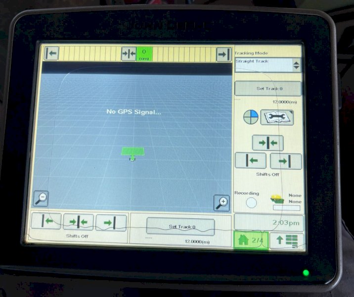 John Deere GS3 2630 GPS Screen