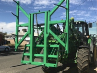 New Formica Hay Bale Grab