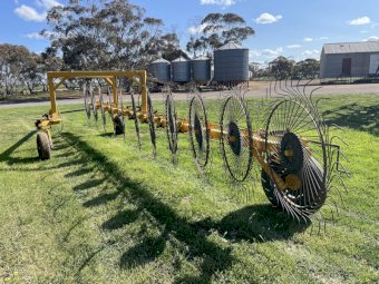 Elsworth 11 Wheel Hay Rake
