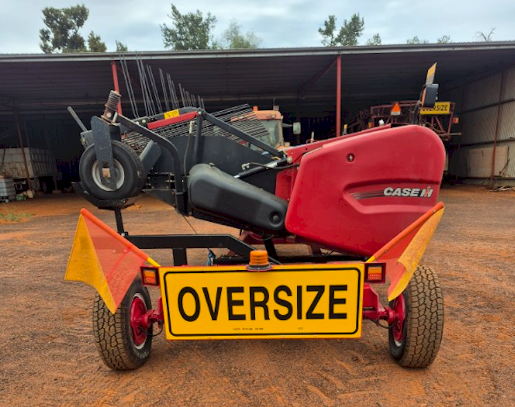 2022 Case IH 3016 Pickup Front with Trailer