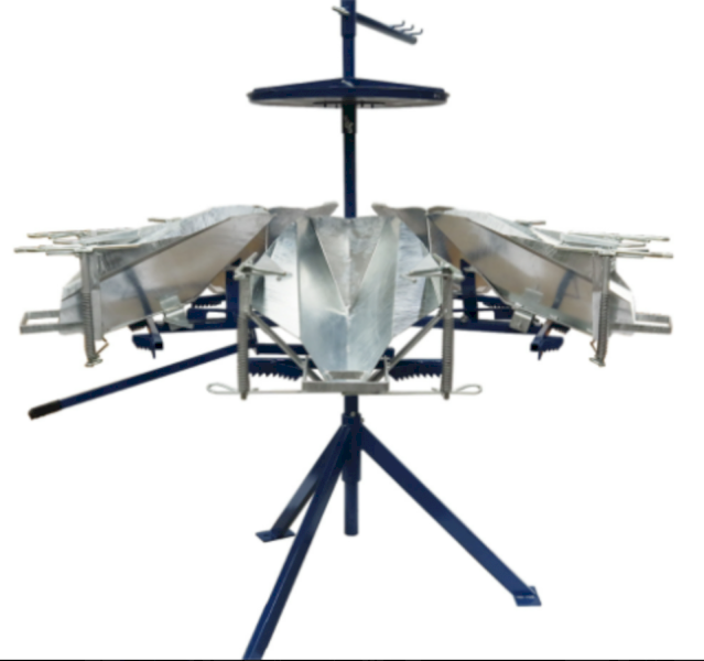 Harvestaire Quicktrip Lamb Cradle 5 Berth Deluxe - Best Seller - Including 3 Standard & 2 Wide Buckets