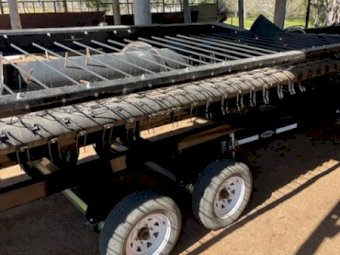 2021 Fendt / MacDon 4300PU-2 16Ft Pick Up Front And Trailer