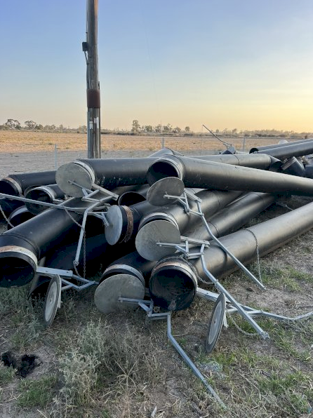 Flood Irrigation Gravity Pipes x 12