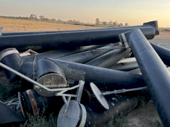 Flood Irrigation Gravity Pipes x 12