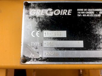 1999 Gregoire G65 Tow Behind Grape Harvester