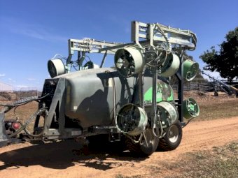 2013 Pastro Custom Ag Panther 3 row Vineyard Sprayer