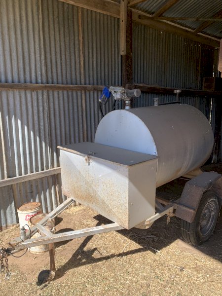 Diesel fuel trailer