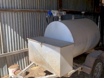 Diesel fuel trailer