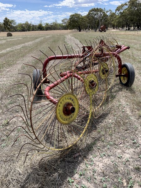 6 Wheel Lely Rake