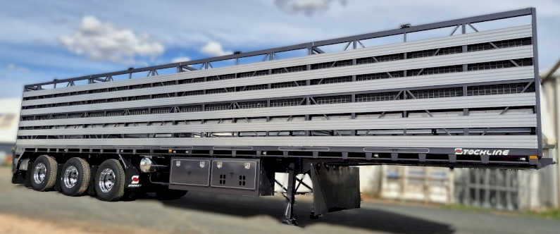 2025 Stockline 45ft 2x1 Sheep Crate Semi Trailer