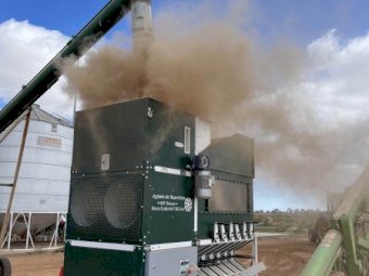 50 tonne Grain Cleaner with Precision Feed