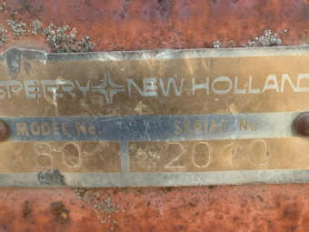 1980 Sperry New Holland Bale Handler