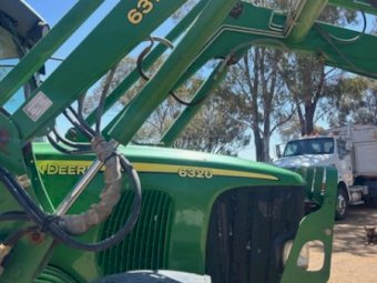 2008 John Deere 6320 Tractor With FEL