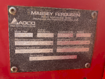2021 Massey Ferguson 1840 Small Square Baler