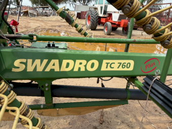 2020 Krone Swadro TC760 Rotary Hay Rake