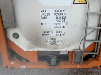 26000 L Stainless Steel Fuel  Tank