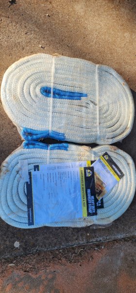 2 X BlackRat 9Mtr Snatch Straps