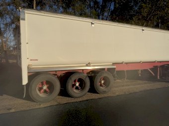 36' x 6' Moore Tri Axle TOA Tipper