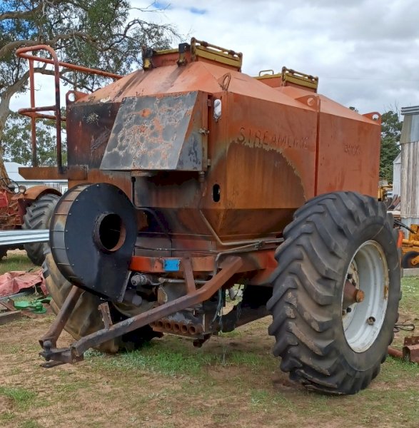 Fire Damaged Horwood Bagshaw Air Seeder