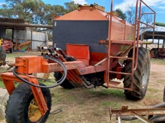 Fire Damaged Horwood Bagshaw Air Seeder